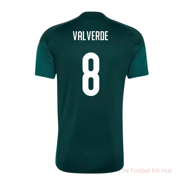 Premium Real Madrid 2026-2027 Training Jersey (Valverde 8)