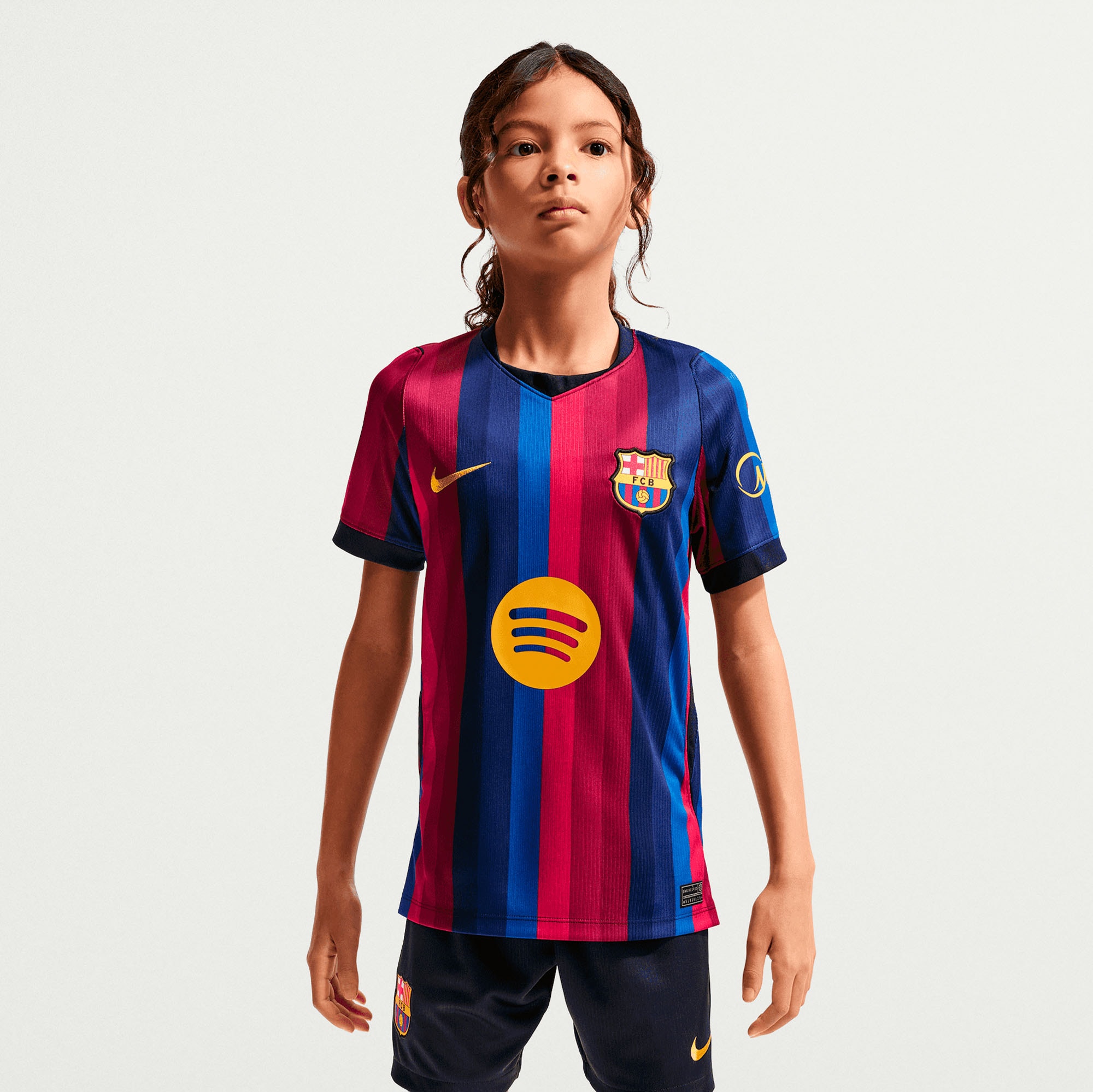 [SJH] Barcelona Youth 2026/27 Home Stadium Replica Jersey - Red