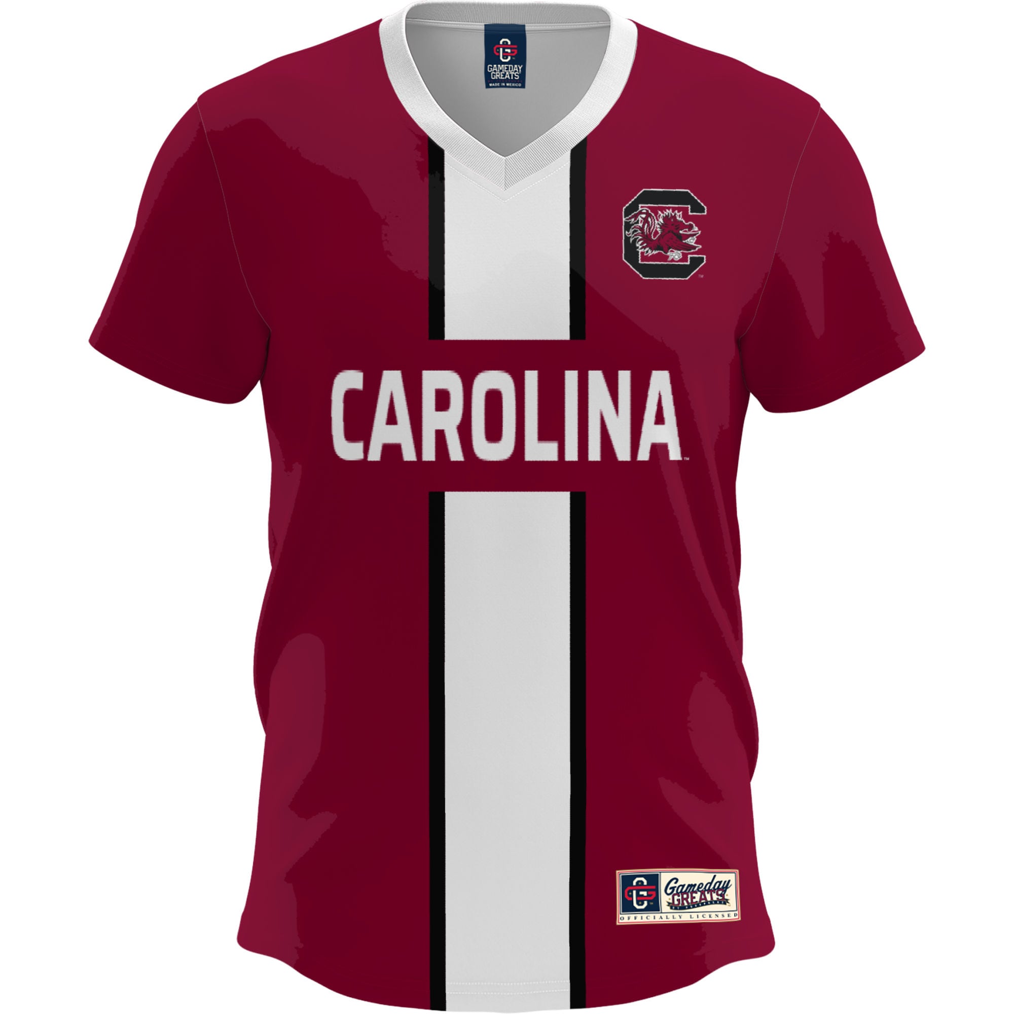[LK] South Carolina Gamecocks GameDay Greats Lightweight Soccer Fashion Jersey - Garnet