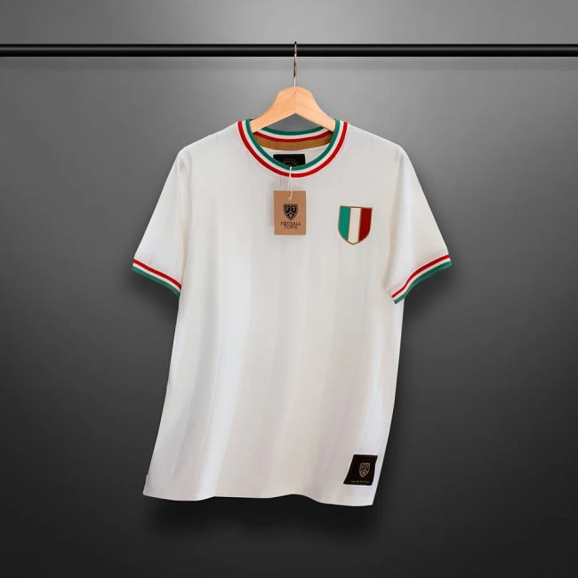 Vintage Italy Gli Azzurri Away Soccer Jersey Performance