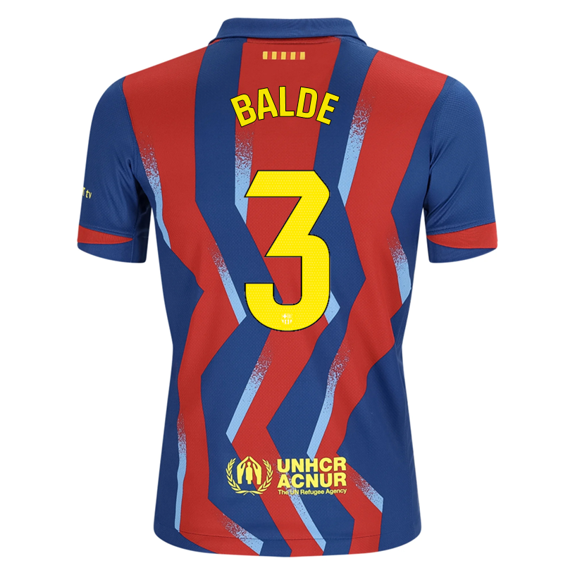 Barcelona Red) 2025-2026 UCL Home Jersey – Authentic Shirt
