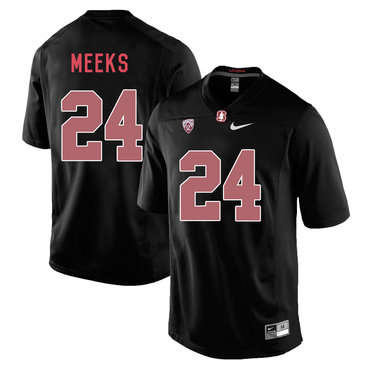 Men's None Black 2024 game day Quenton Meeks #24 comfortable Jersey