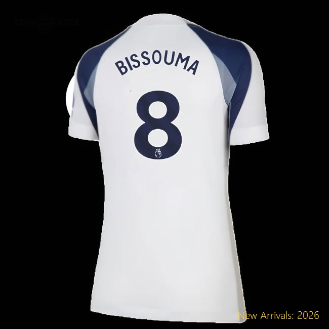 Elegant Womens Football Team Bissouma Jersey 2025-2026 Stretchy