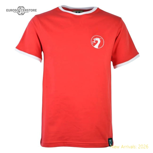 Authentic Liverpool 12th Man T-shirt - Red/white Ringer - Premium