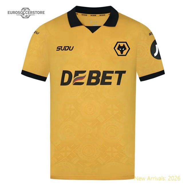 2025-2026 Wolves Home Shirt Tottenham Fan Merchandise Fan Edition