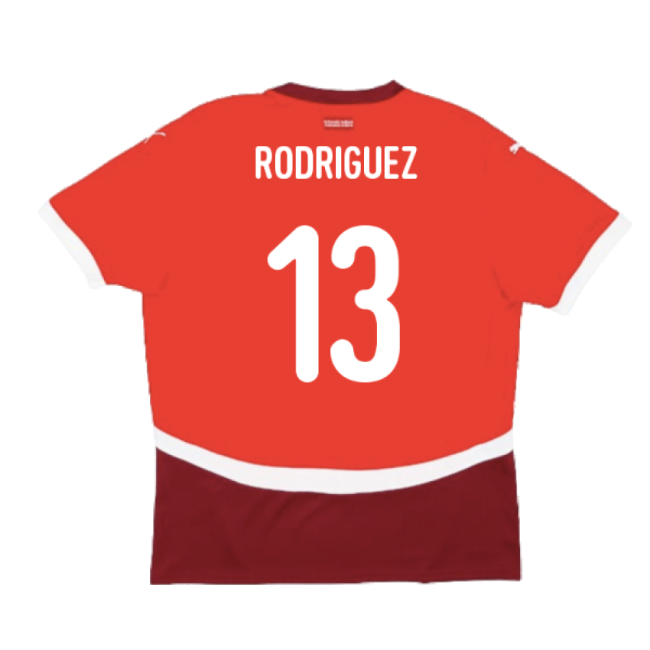 Switzerland Home Shirt 2024-2025 edition