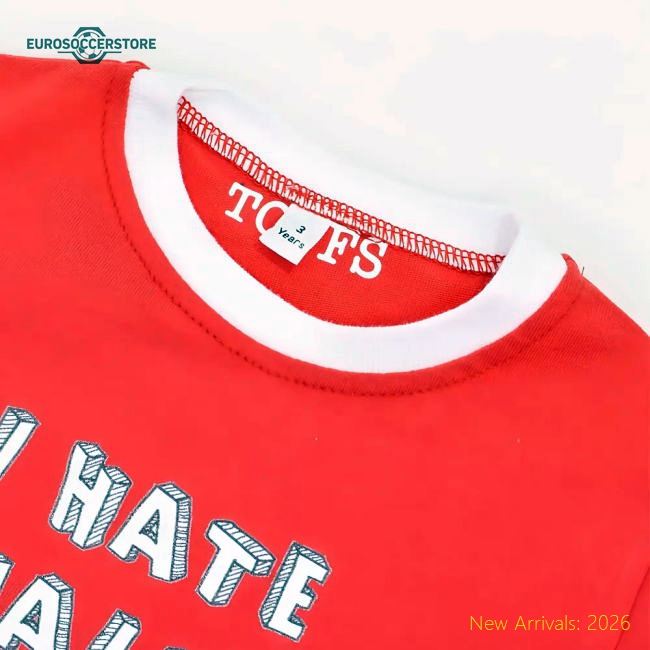 Kids I Hate Penalties Red/White Ringer