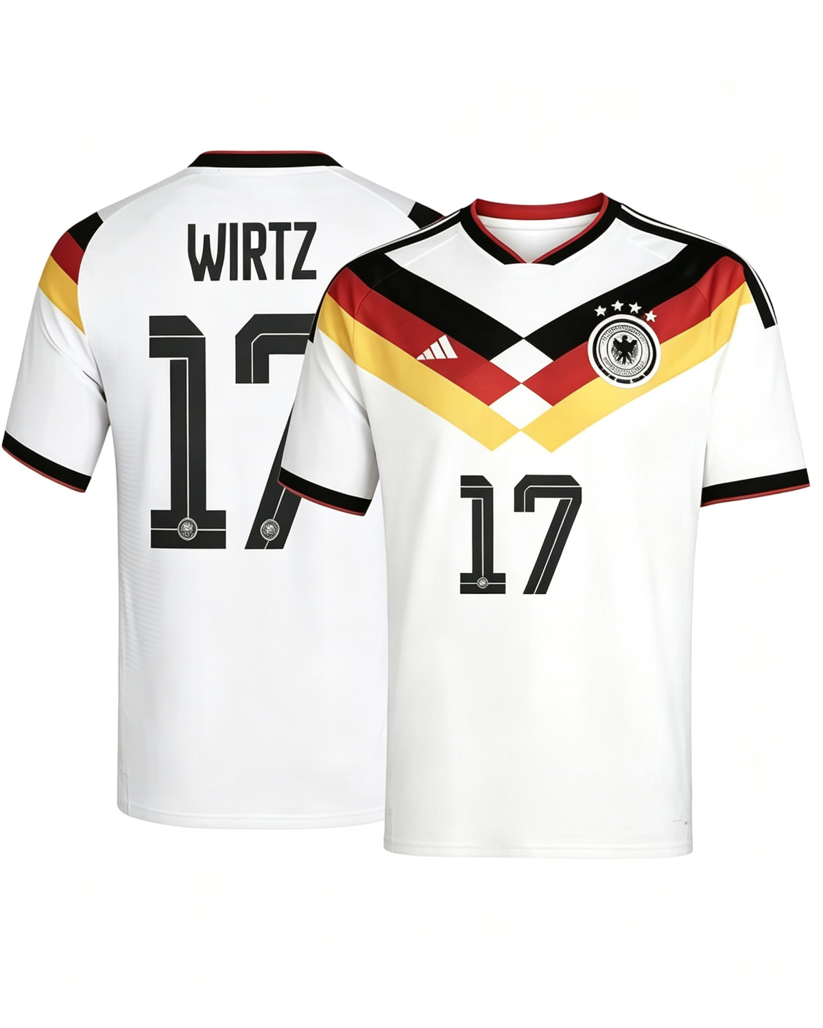[HP] Germany #17 Florian Wirtz 2026 World Cup Assist Home Jersey