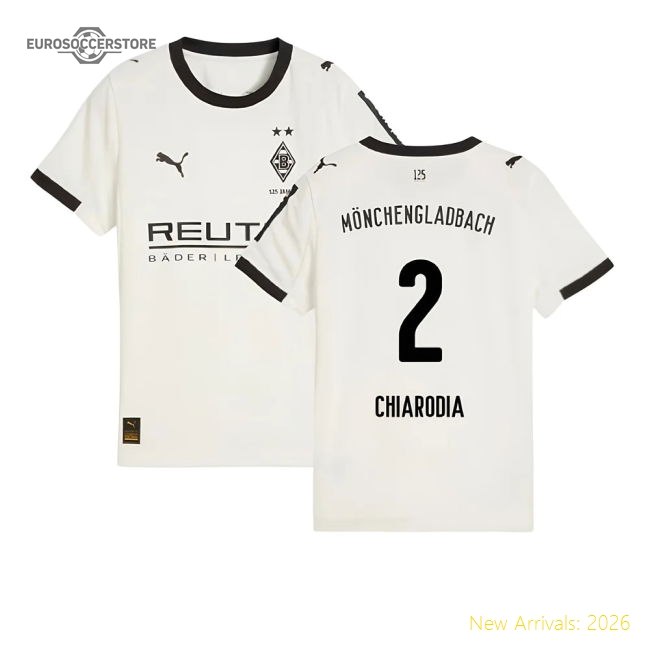 2025-2026 Borussia Mgb Home Shirt (kids) (chiarodia 2) - Official Design
