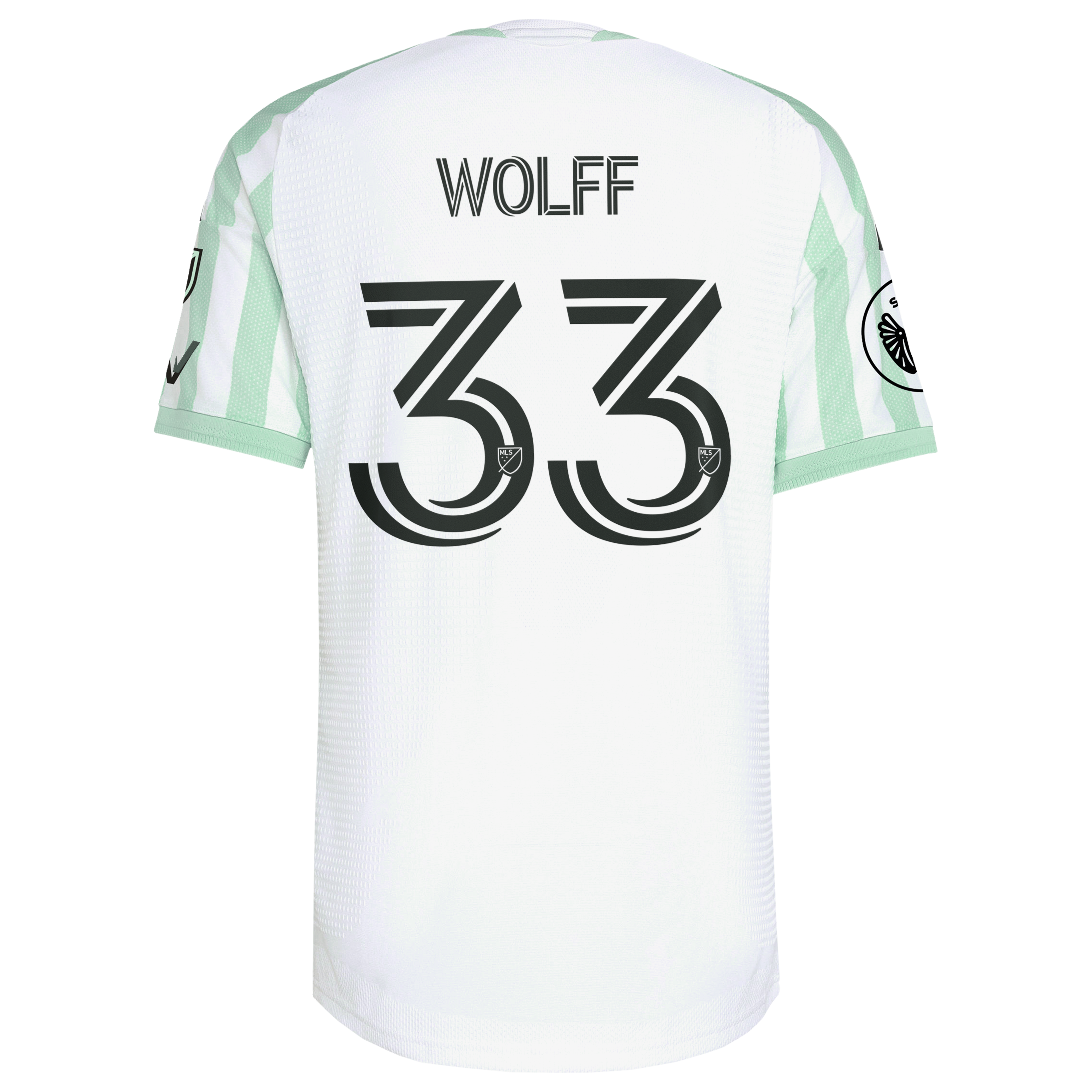 [SJH] Owen Wolff Austin FC 2026 The Rooted Kit On-Field Authentic Patch Jersey - White