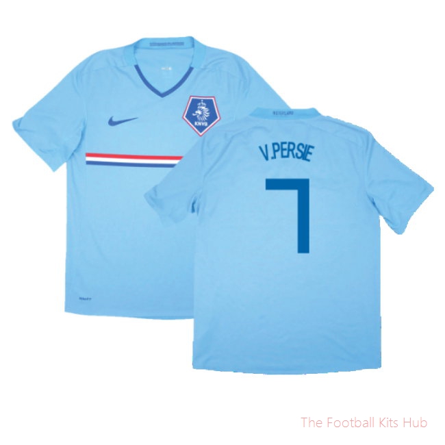 Holland 2008-10 Away Shirt (Excellent) (V.Persie 7)