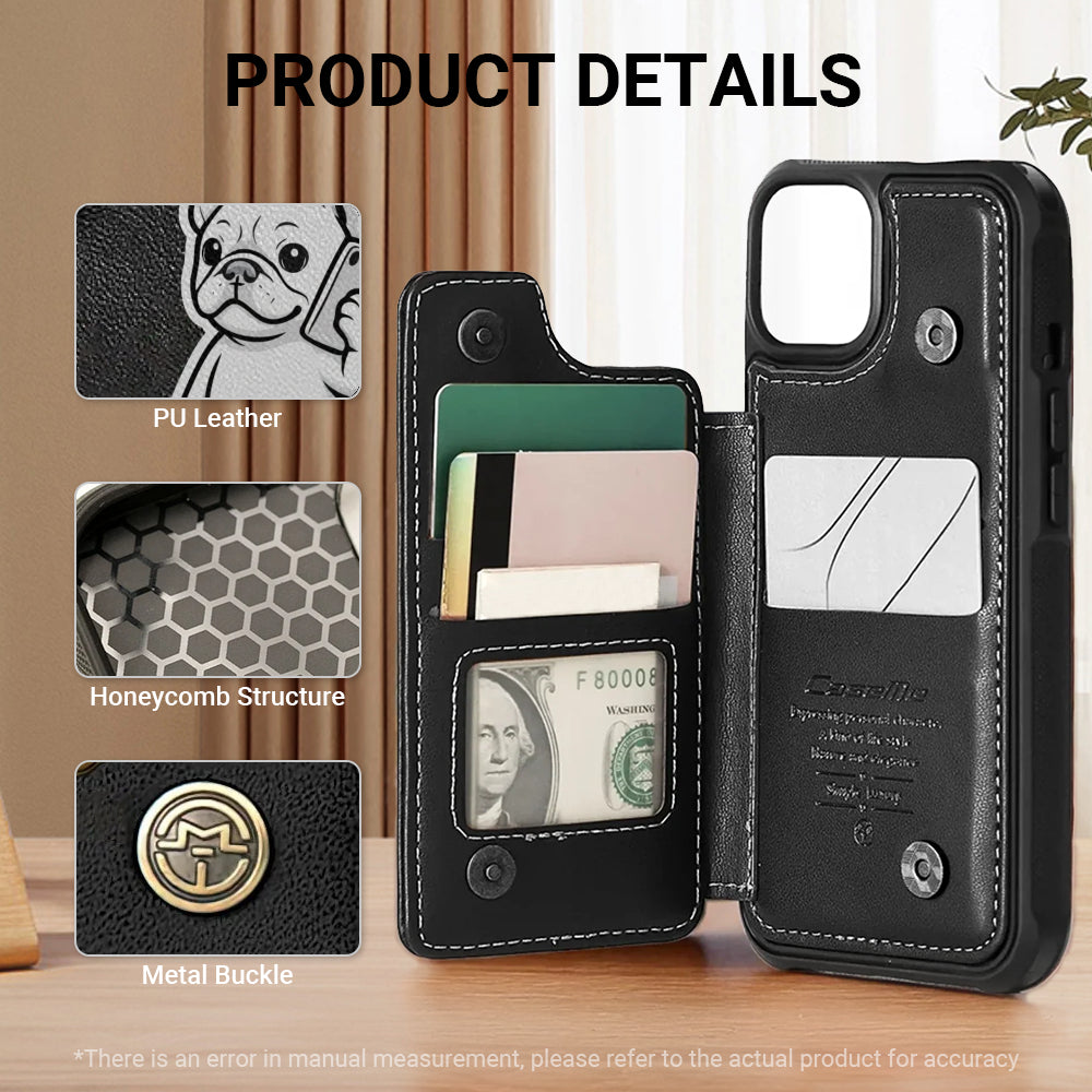 Pet-Lover Lola - Personalized Leather Wallet Case For For Iphone & Sa...