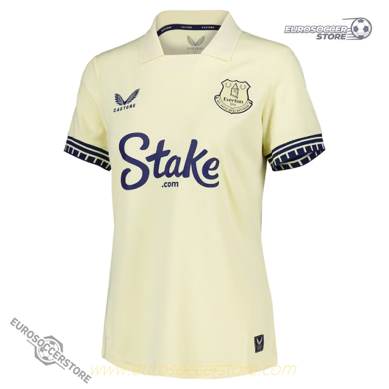 Everton Women's Away Jersey for the 25-26 Season