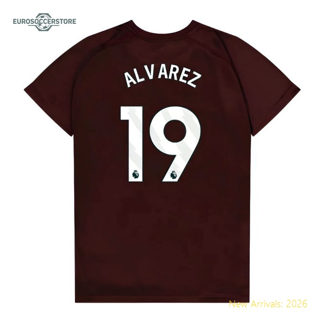 Comfortable Kids West Ham Alvarez Jersey 2025-2026 Machine-washable