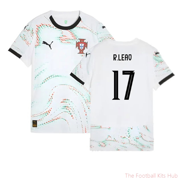 [SJH] 2025/26 Portugal Away Shirt (Womens) (R.Leao 17)