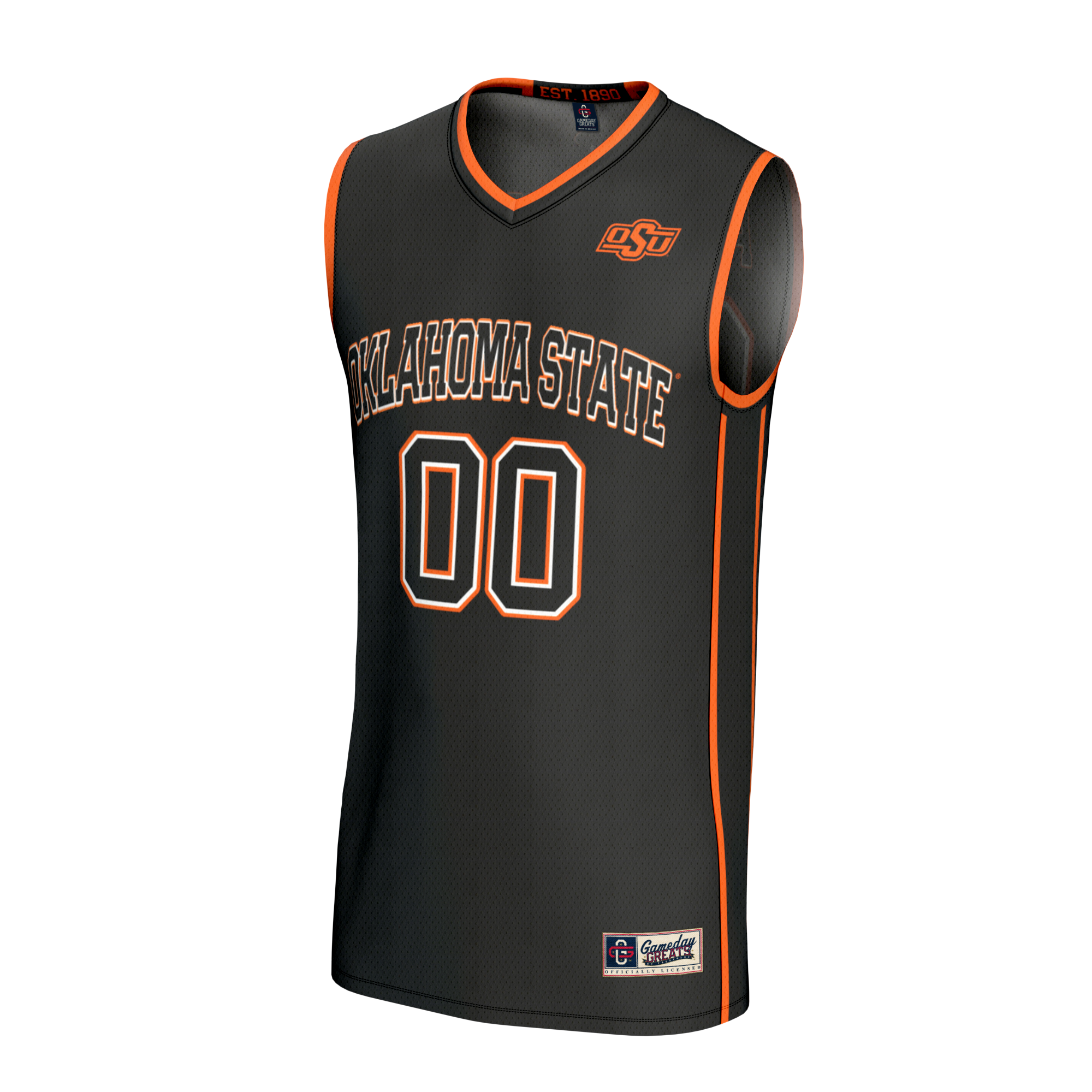[NJP] Oklahoma State Cowboys GameDay Greats Youth Lightweight Collegiate Men's Basketball NIL Pick-A-Player Fashion Jersey - Black