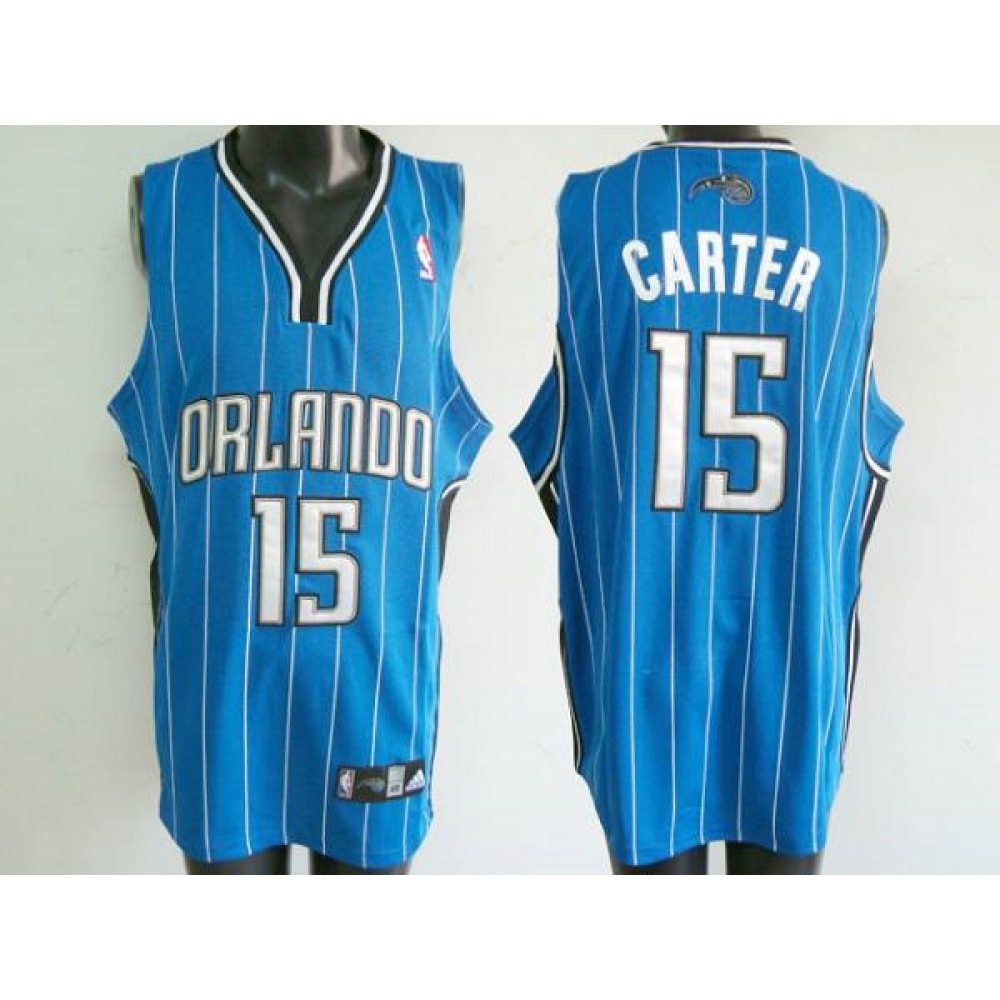 Collector's Item Men's Orlando Magic #15 Vince Blue Basketball Jersey