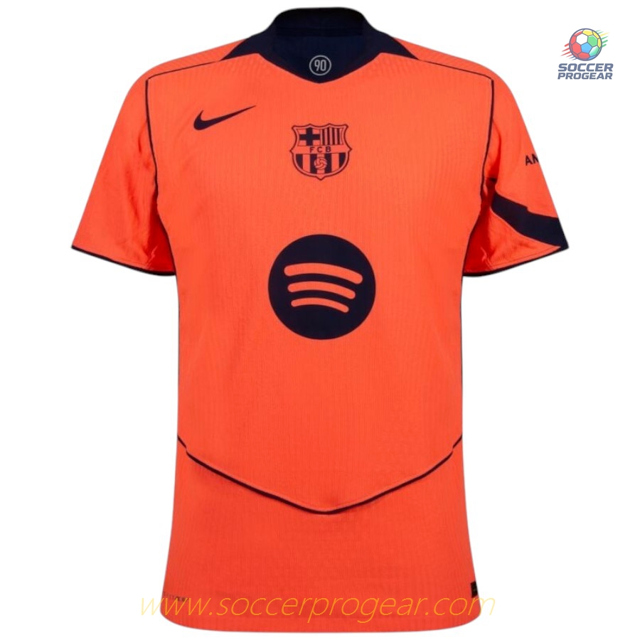 Barca Alternate Soccer Team Shirt 2025-26 Edition Lewandowski