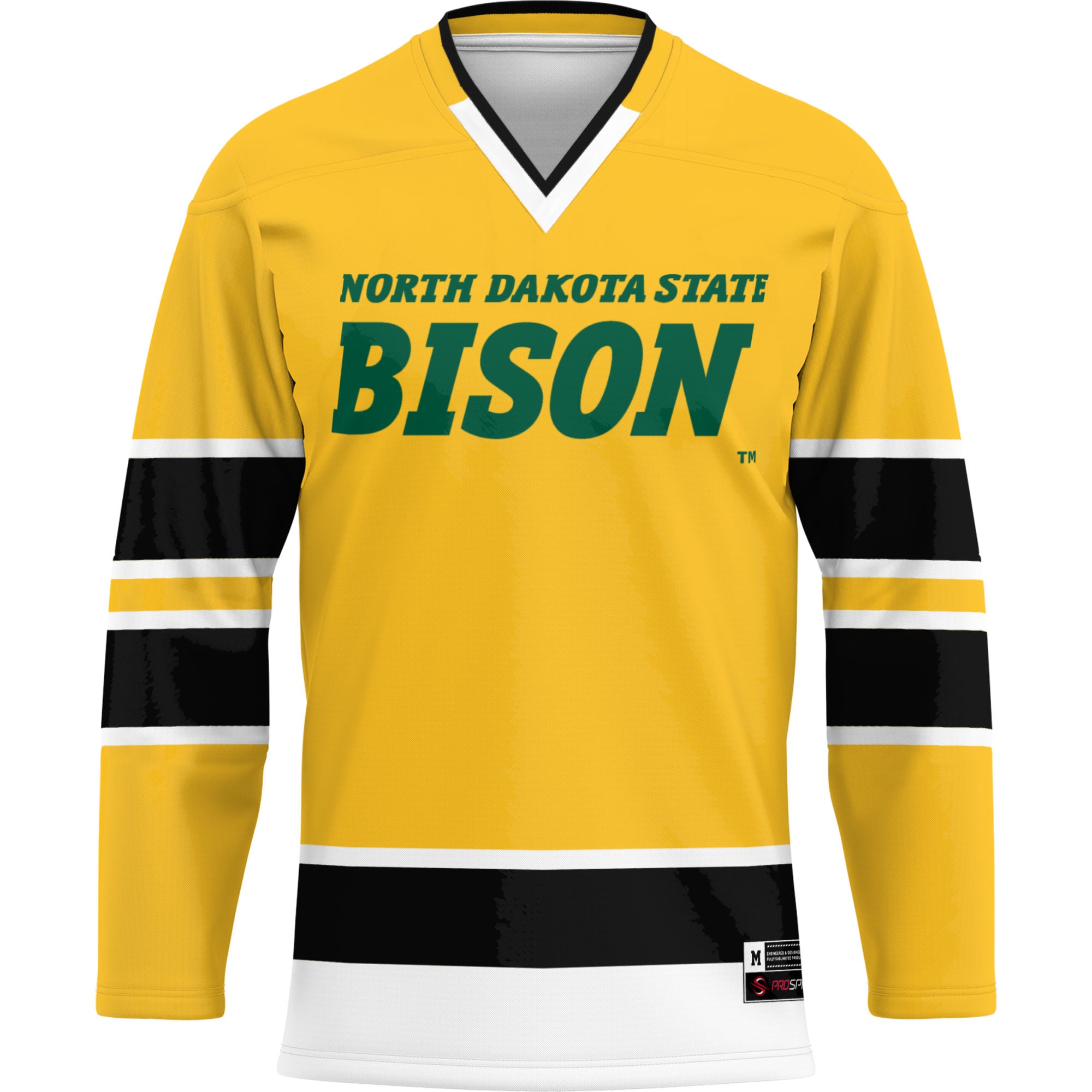 [DDG] NDSU Bison GameDay Greats Hockey Jersey - Green