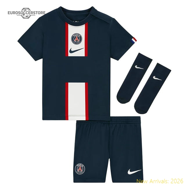 Trending Authentic 2022-2023 Psg Infants Home Kit (Mbappe 7)