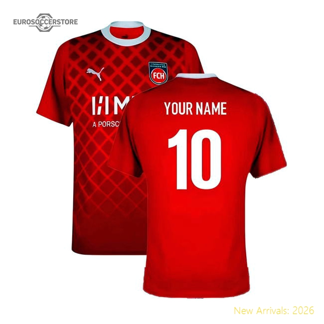 Fc Heidenheim 2023 Home Jersey Shirt Football Fan Match Day Essential