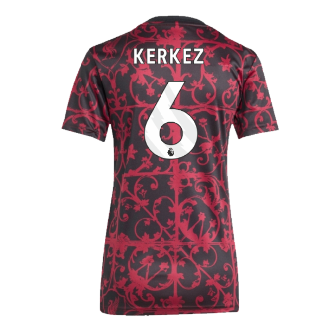 Luxury Liverpool Womens Jersey Kerkez 2025-2026 Performance Fabric
