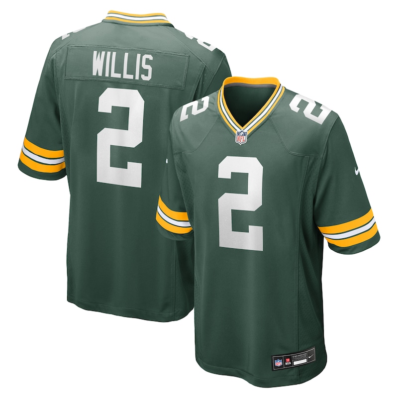 None Malik Willis GB Packers Iconic Budget-Friendly Jersey Game Day We