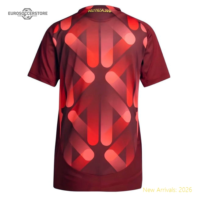 Authentic Germany 2025-2026 Away Short Sleeve Jersey Sleek Breathability