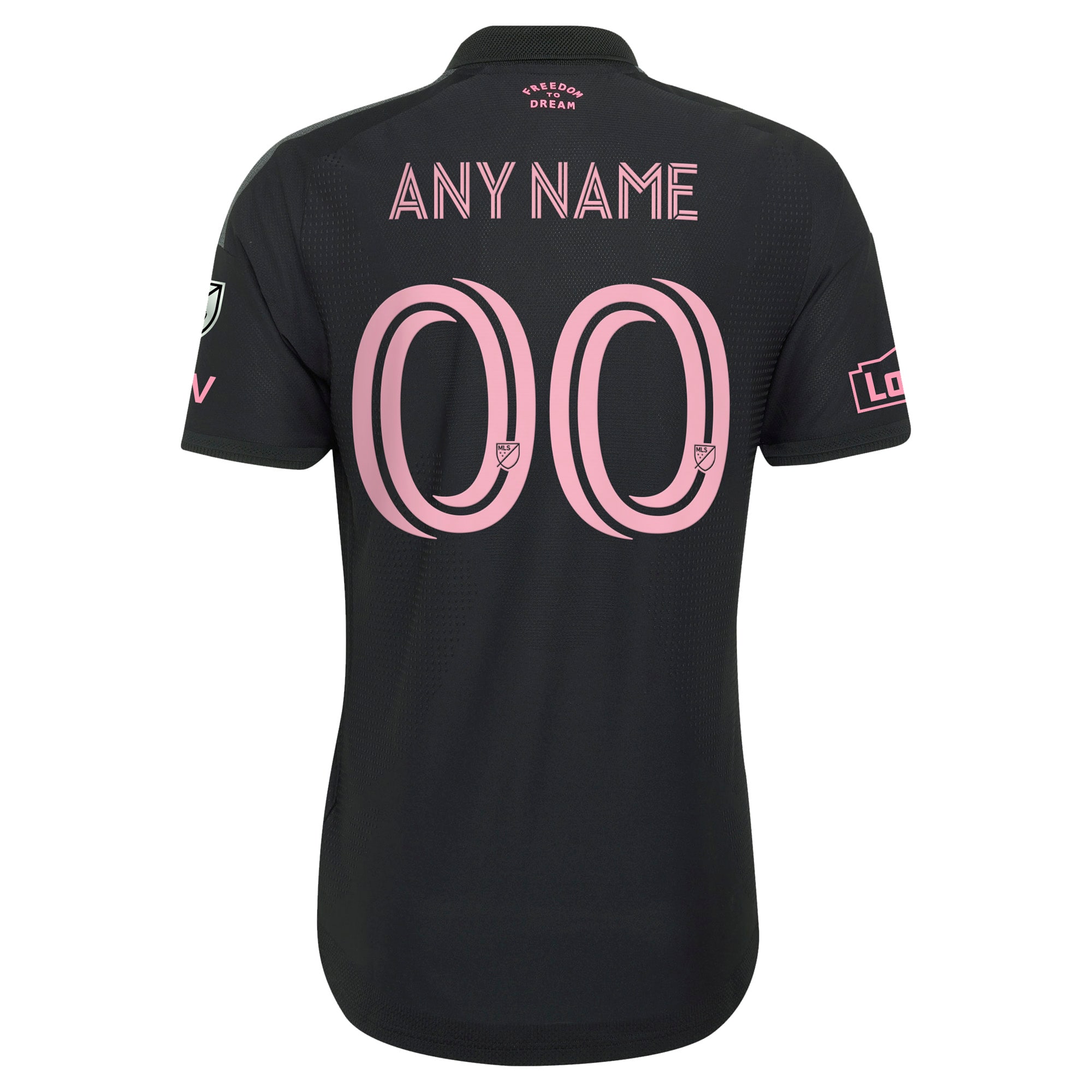 [SJH] Inter Miami CF 2026 Presagio On-Field Authentic Patch Custom Jersey - Black