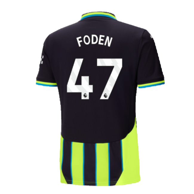 Official 2024-2025 Man City Alternative Jersey Foden 47