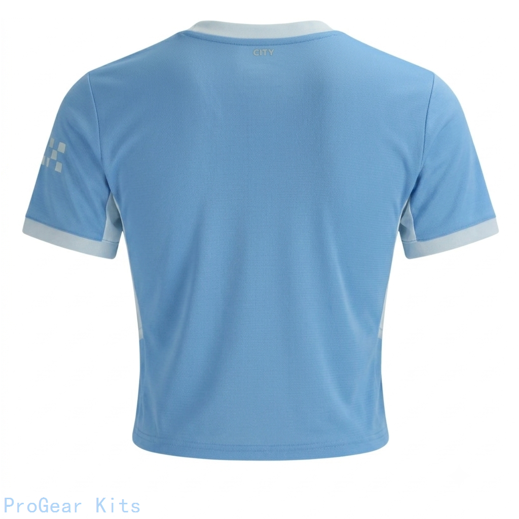 [SJH] Manchester City Cropped Women's Home Uniform 2026/27