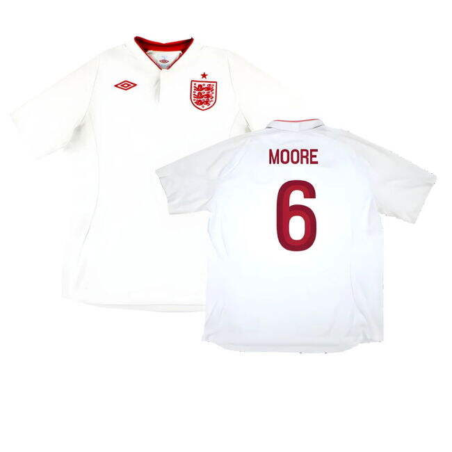 Light And Easy To Use England 2012-13 Home (Mint) (Moore 6) Playful