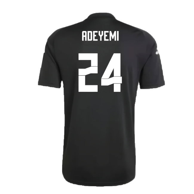 2024-2025 Germany Pre-Match Shirt (Black) (Adeyemi 24)