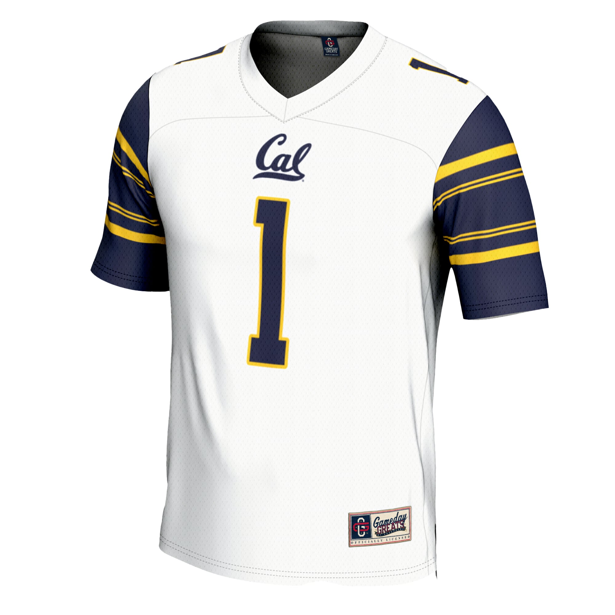 #1 Cal Bears GameDay Greats Football Jersey - White