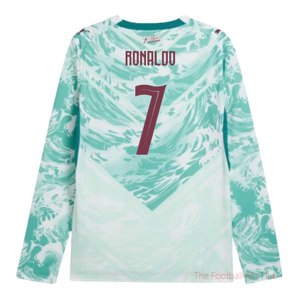 2026-2027 Portugal Long Sleeves Away Shirt (Ronaldo 7)