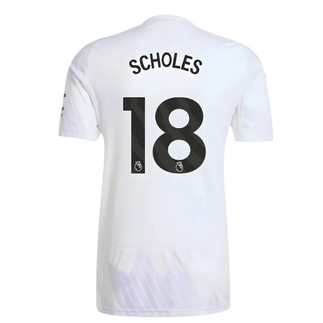 2025-2026 Man Utd Away Shirt (Scholes 18) (Fan Favorite)