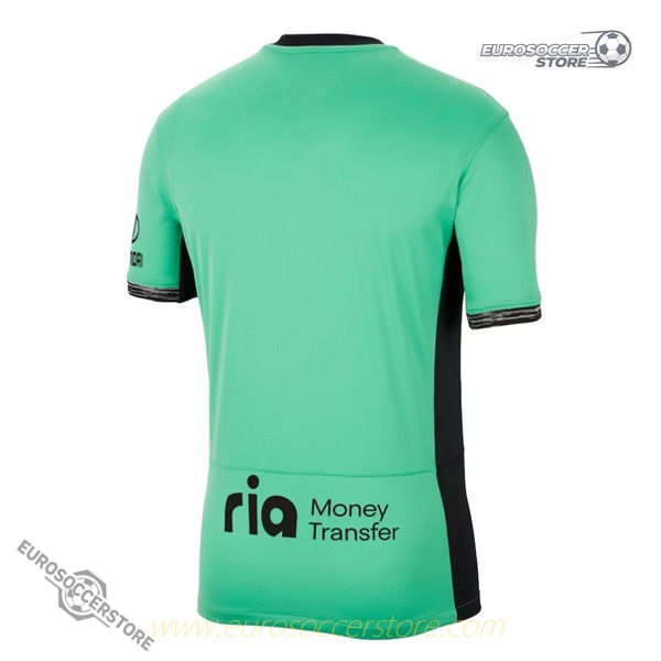 Atletico Madrid Third Football Jersey for the 23-24 Season with RIYADH AIR Sponsorship