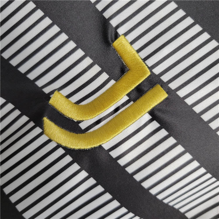 2324 Juventus Zebra Training Soccer Jersey Football Shirt - Official