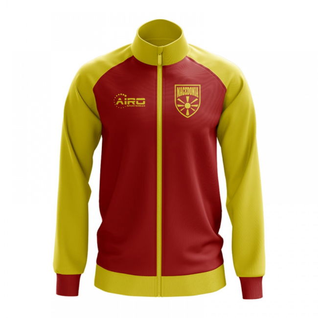 Macedonia Concept Football Track Jacket (Red) Premium Official