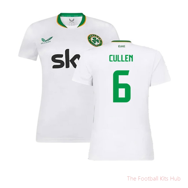 2024-2025 Republic of Ireland Away Shirt (Womens) (Cullen 6)