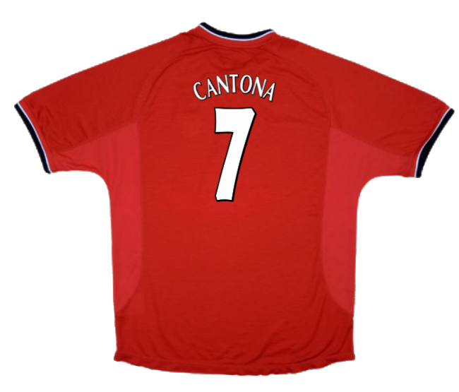 Manchester United 2000-02 Home Kit ((Excellent) XXL) (Cantona 7)