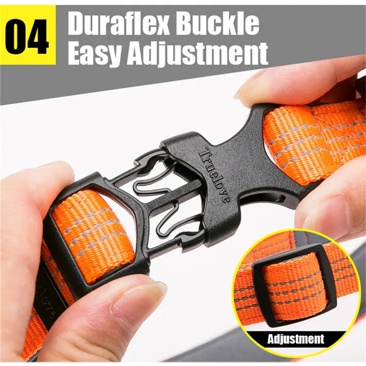 French Bulldog Luxeen Frenchie 3m Reflective Collar – Adjustable Padded