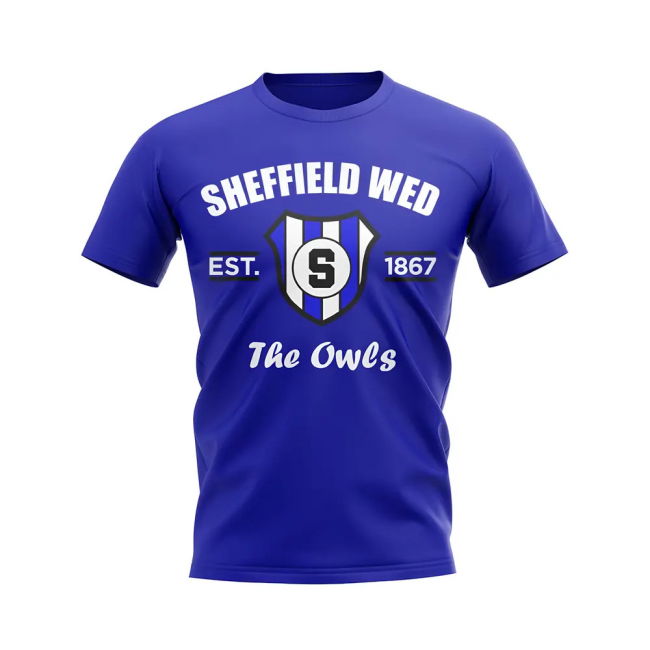 Sheffield Wednesday T-Shirt - Blue (Unisex