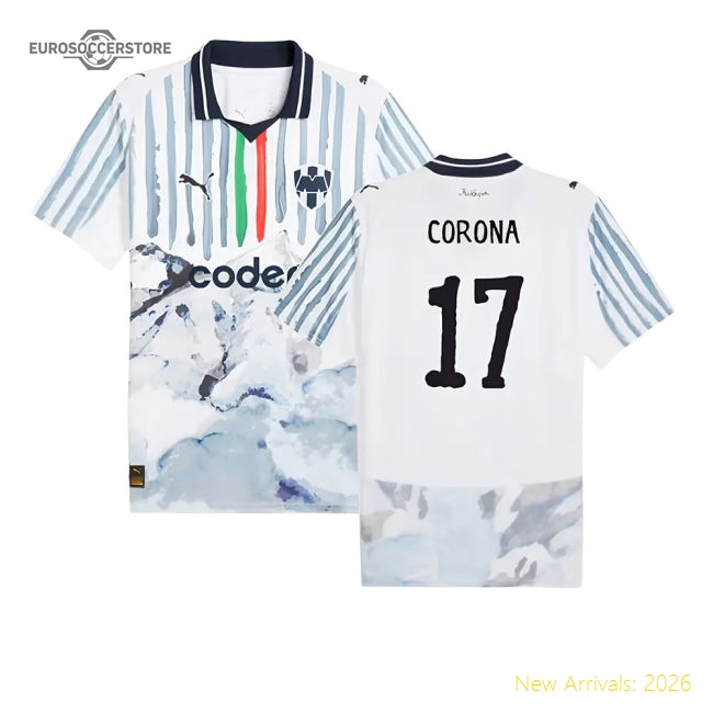 Monterrey Children 2025 Home Jersey Shirt Football Fan Game Day Football Fan Gear