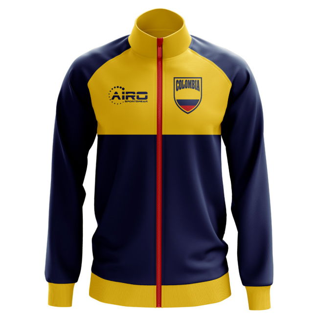 Authentic Colombia Concept Football Track Jacket (Navy) - Kids