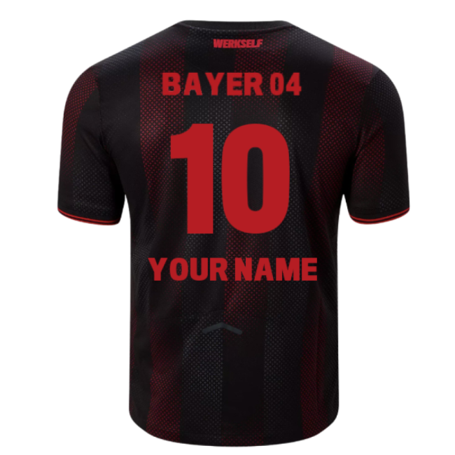 2025-2026 Bayer Leverkusen Home Budget Friendly Shirt (Your Name)