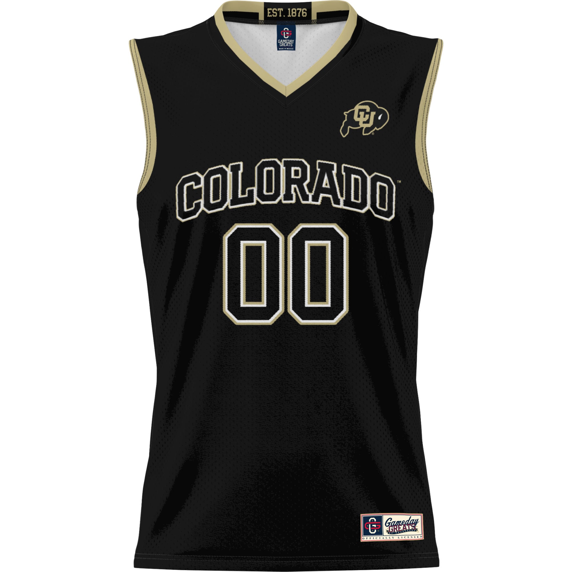 Colorado Buffaloes GameDay Greats Unisex Lightweight NIL Pick-A-Player Men's Basketball Jersey - Black