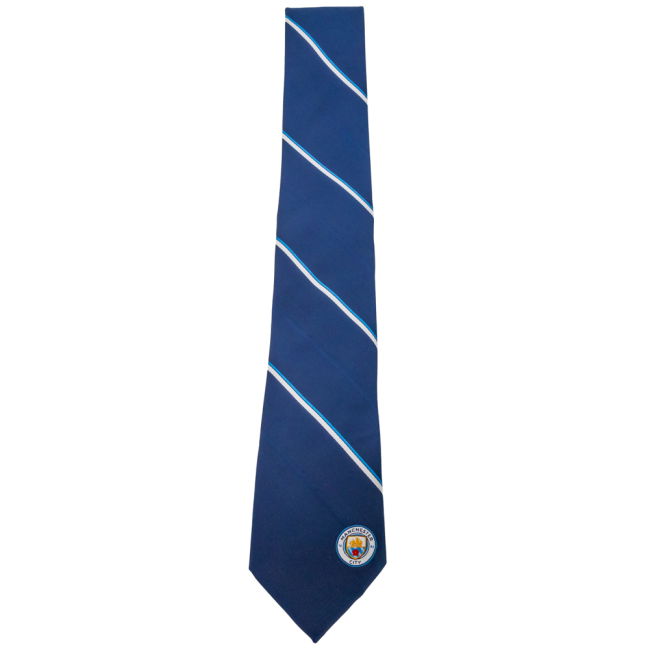 Manchester City FC Stripe Tie (Fan Favorite)