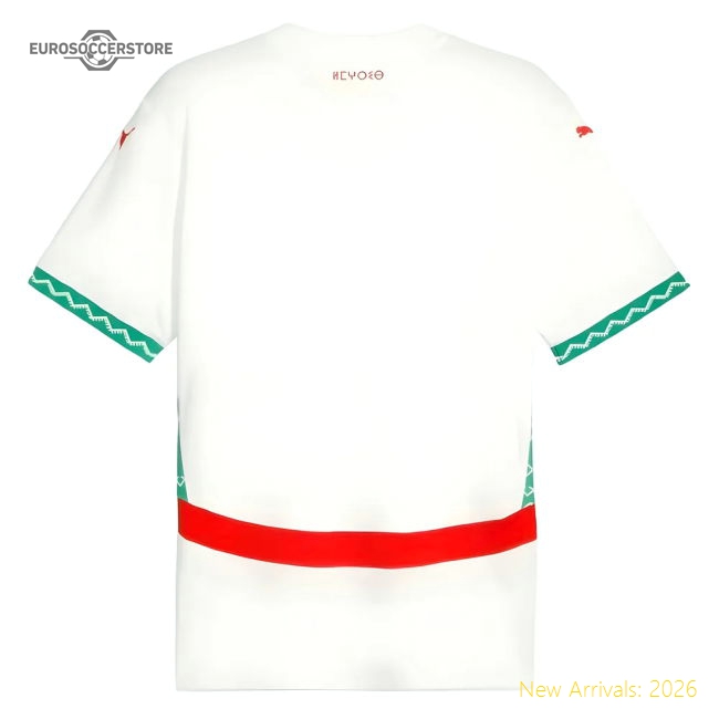 Morocco 20242025 Away Durable Jersey Sadults Contemporary