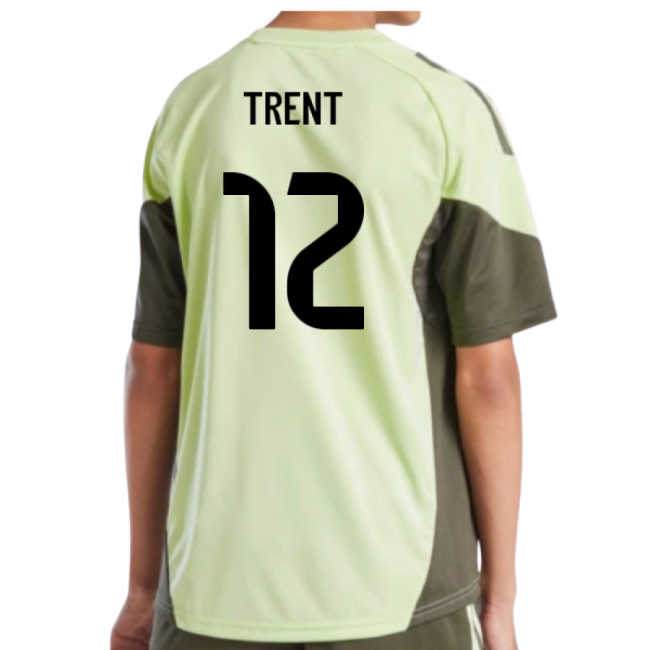 2025-2026 Real Madrid Training Jersey (almost Lime) - Kids (trent 12)